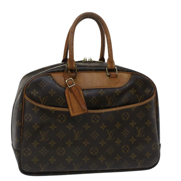 LOUIS VUITTON Handbags - LOUIS VUITTON Monogram Deauville Hand Bag M47270 LV Auth rd5674